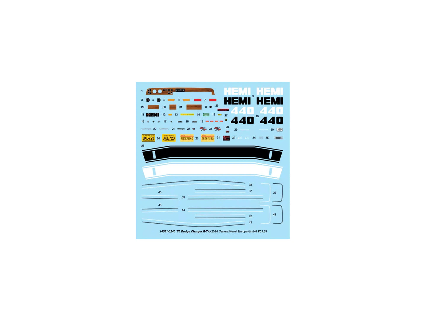 Revell 1970 Dodge Charger R/T