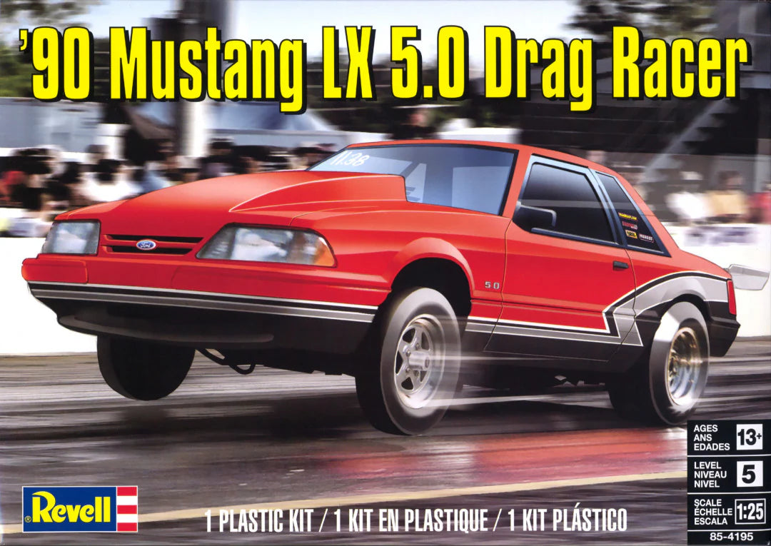 Revell 1990 Mustang LX 5.0 Drag Racer