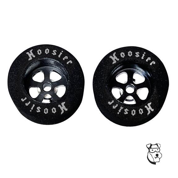 MAR10188WB | Mid-America 1/8 x 1 1/16 x .600 Black Rear Drag Tires (Pair)