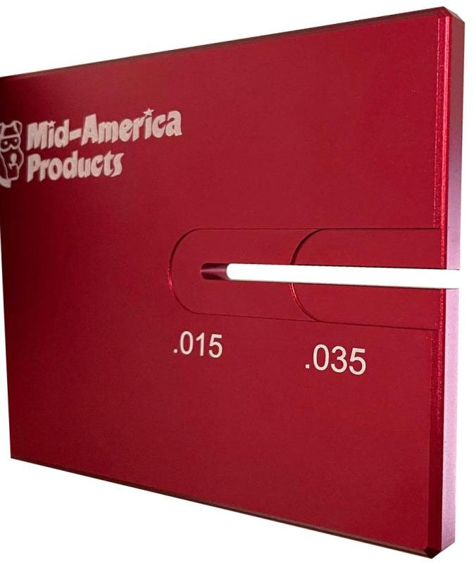 Mid-America 4" x 8" Guide Depth Tech Block MAR417