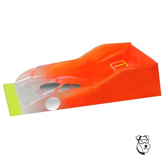 OS521X | PARMA 1/24 Stealth GTP - .005" Clear Body w/Masks OS-521X