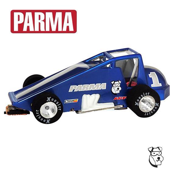 MAR1073C 1/24 PARMA Outlaw Sprint Car - .015" Clear Body w/Masks
