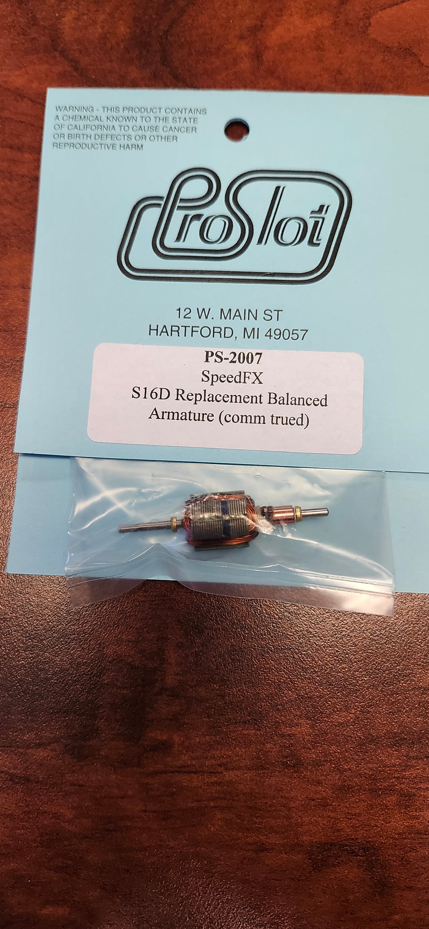 PSL2007 - ProSlot SpeedFX S16D Replacement Balanced Armature (commutator trued)