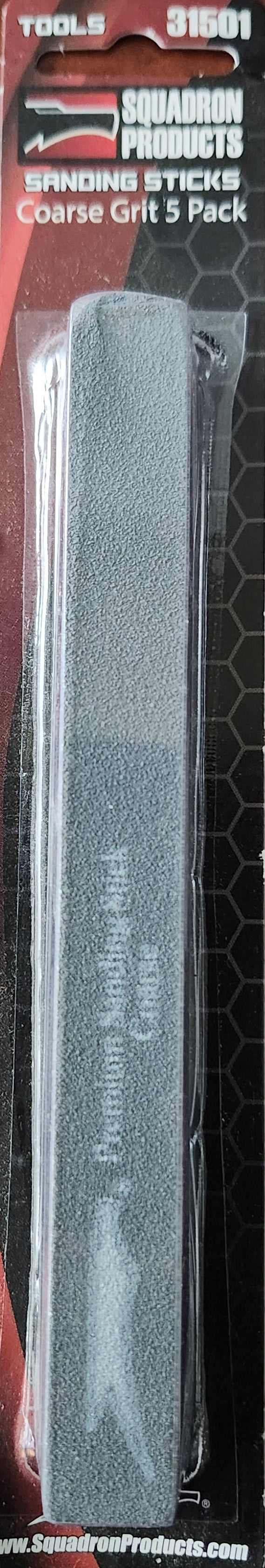 Squadron Sanding Sticks - Coarse (5 Pack)