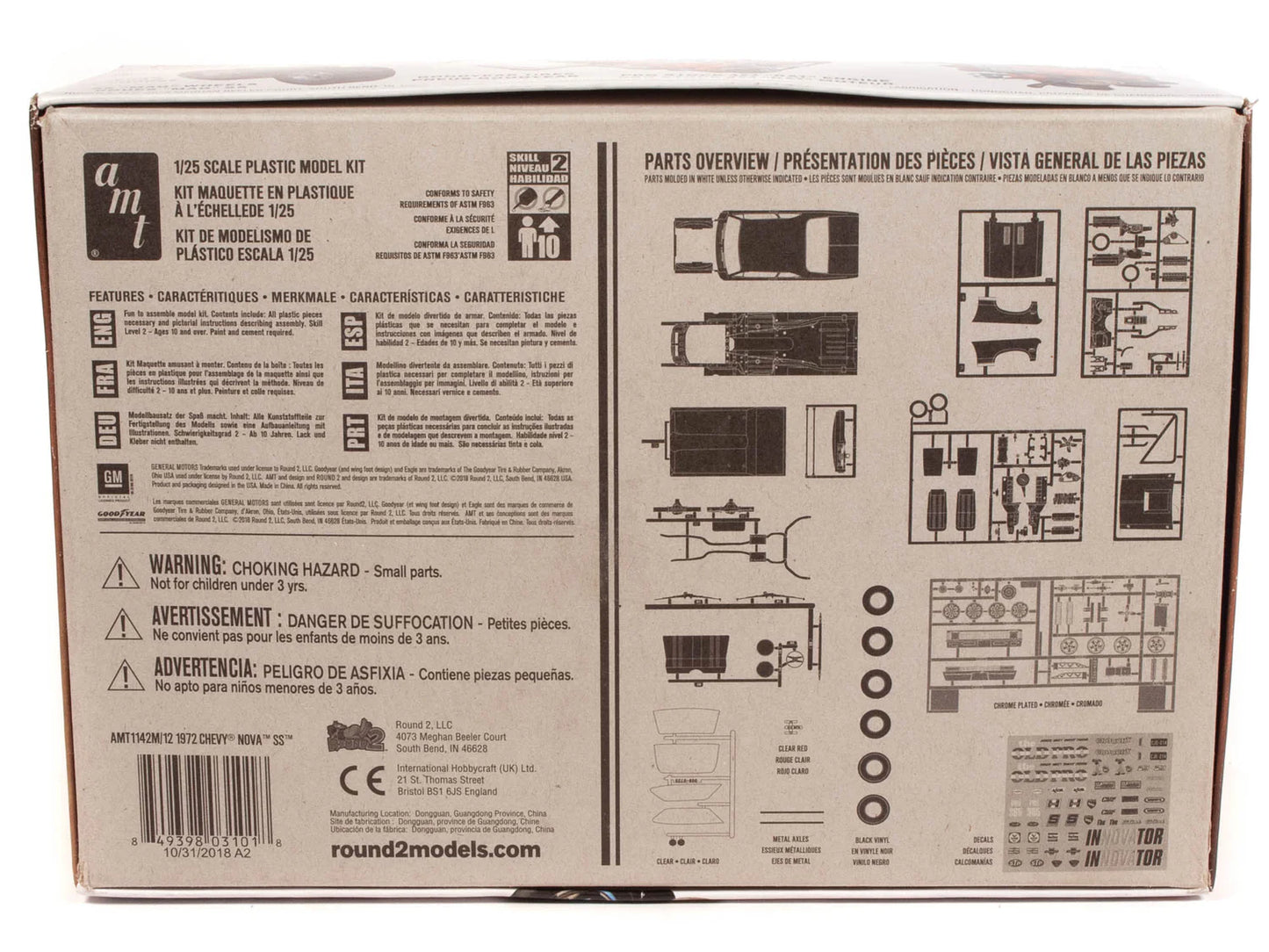 AMT 1972 Nova SS Pro Stocker "Old Pro"