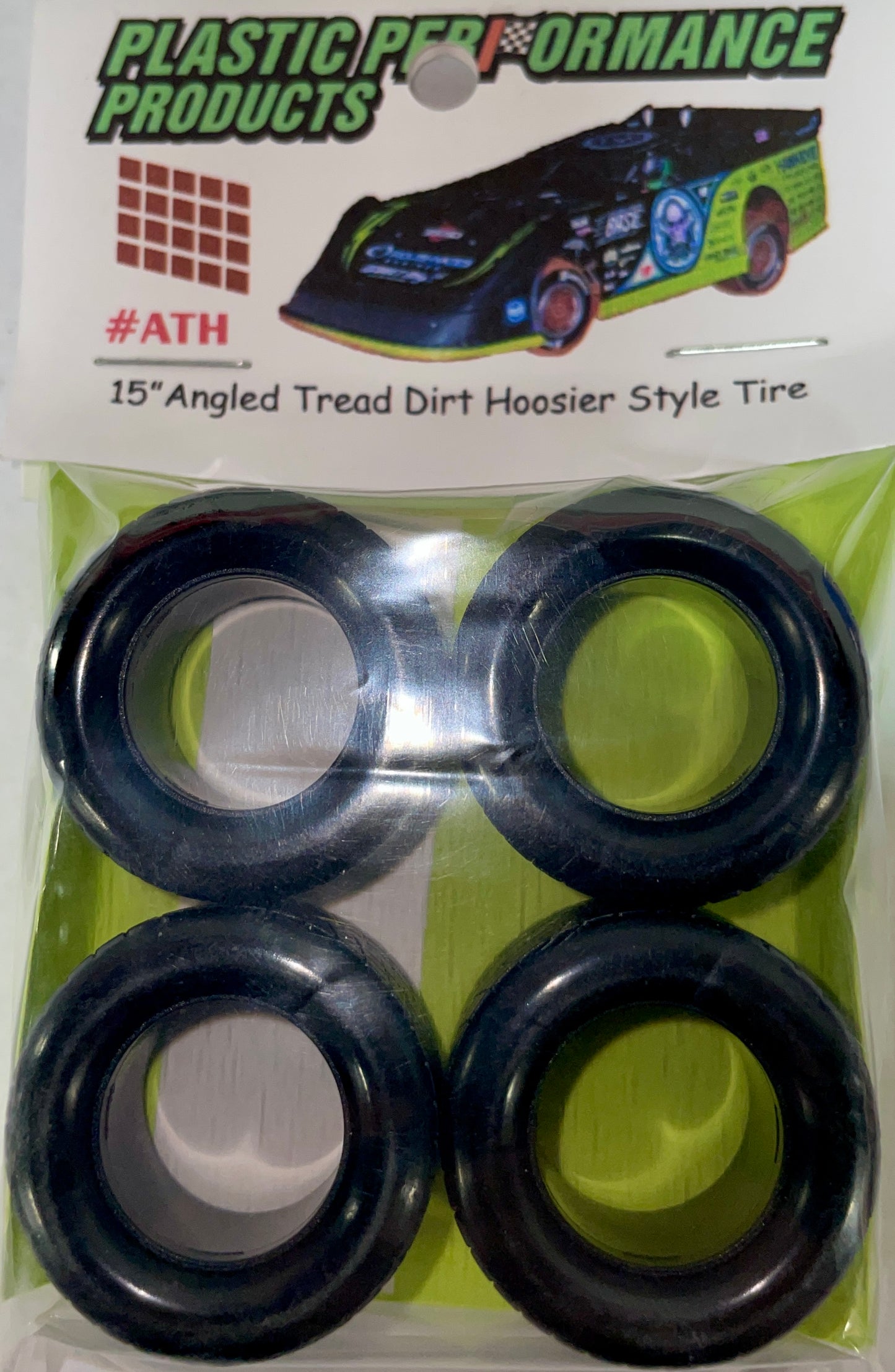 PPP 15" Angled Tread Hoosier Style Dirt Tires #ATH