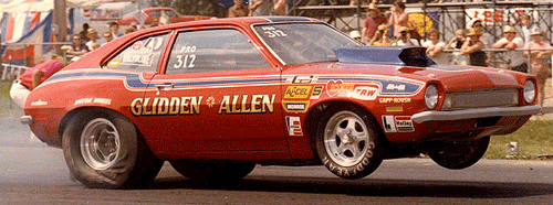 Slixx Decals Bob Glidden's Red Pinto Pro Stock