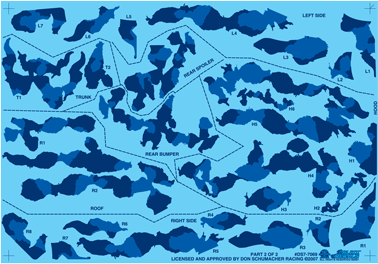 Slixx Decals Mopar Pro Stock driven by Richie Stevens