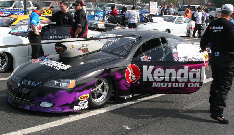 Slixx Decals 2007 Kendall Stratus Pro Stock Driven by V. Gaines