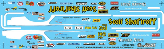 Slixx Decals Shafiroff's Mustang II ProStock
