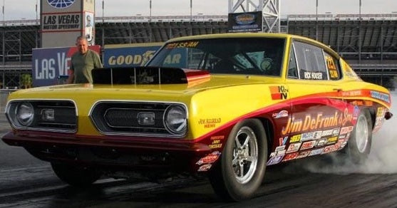 Slixx Decals Jim DeFrank & Sons' Super Stock '68 Hemi Cuda