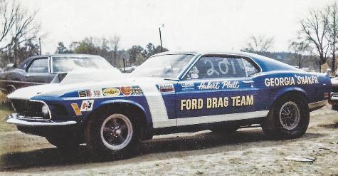 Slixx Decals Hubert Platt's '70 Mustang Pro Stock