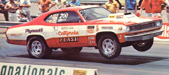 Slixx Decals Butch Leal's '71/'72 Duster Pro Stocks