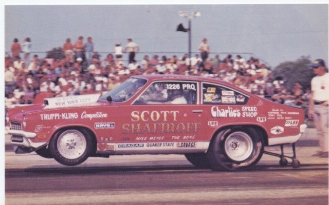 Slixx Decals Scott Shafiroff's Early '70's Vega Pro Stock