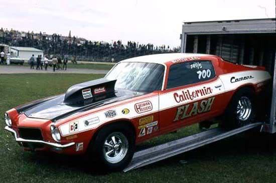 Slixx Decals Butch Leal's Camaro Pro Stock