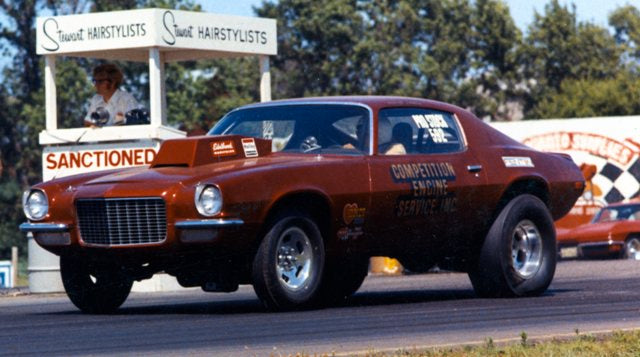 Slixx Decals Warren Johnson's '70 1/2 Camaro Pro Stocks