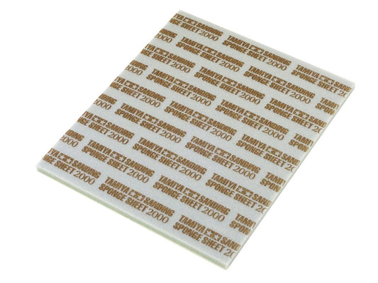 Tamiya Sanding Sponge Sheet - 2000 Grit #87170