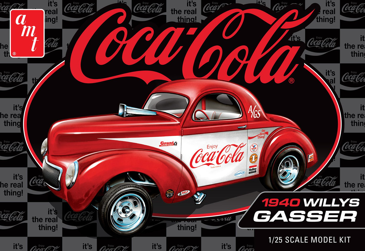 AMT 1940 Willys Coupe (Coke Racing Team)