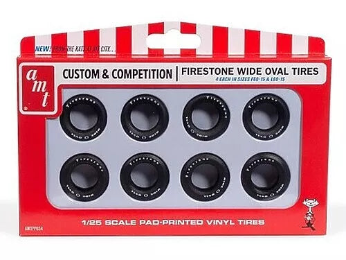 AMT Firestone Wide Oval Tires Pack