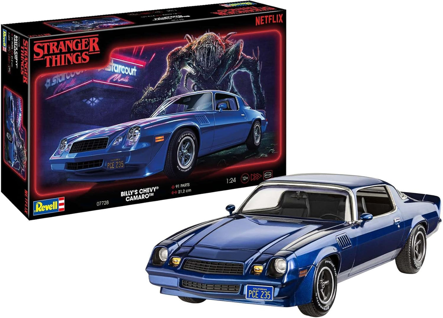 Revell Stranger Things Billy Hargrove's Chevrolet Camaro Z/28