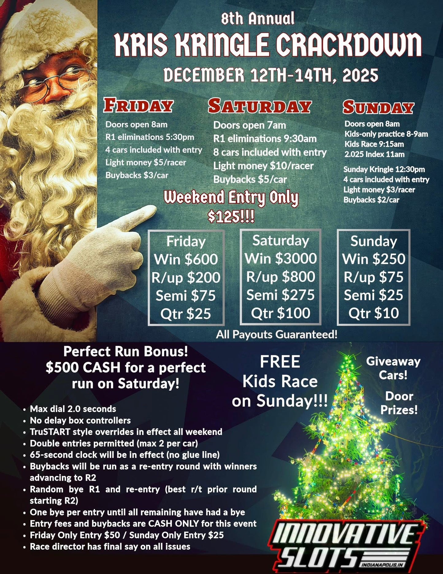 2025 - Kris Kringle Crackdown - WEEKEND