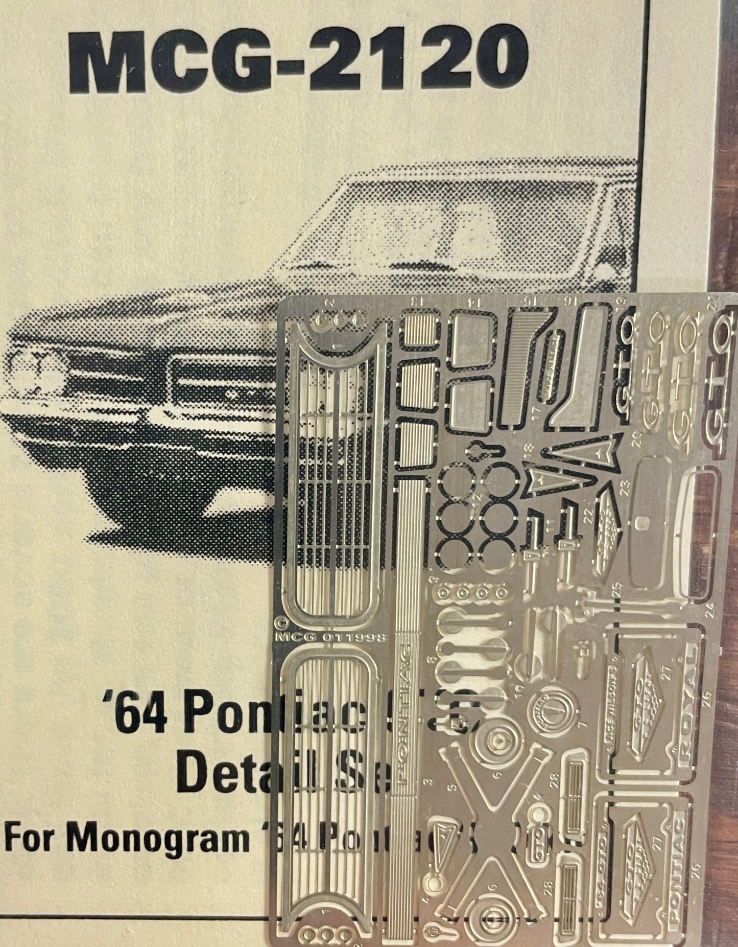 MCG 1964 Pontiac GTO Detail Set