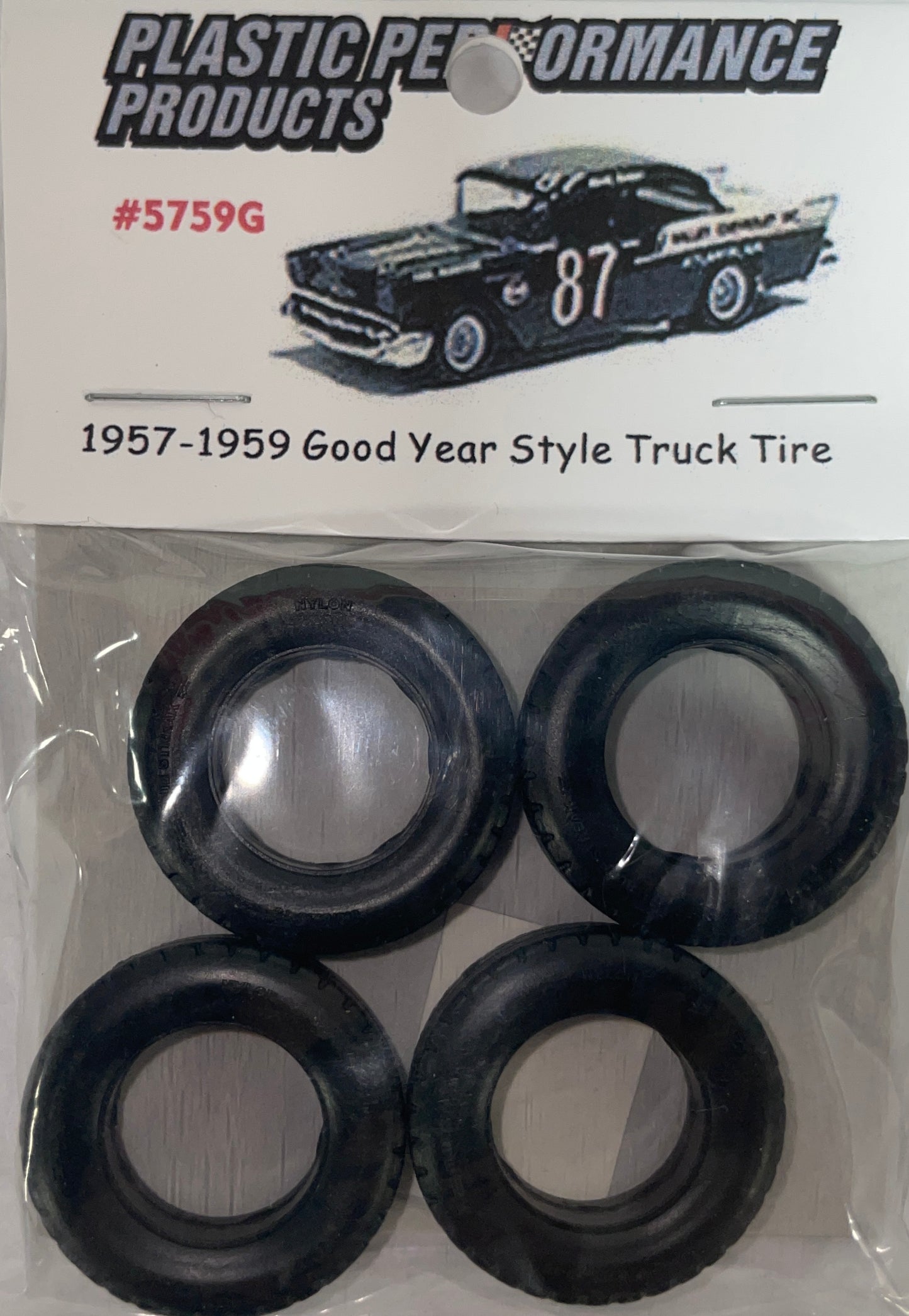 PPP 1957-59 Goodyear Style Stock Car Tires #5759G