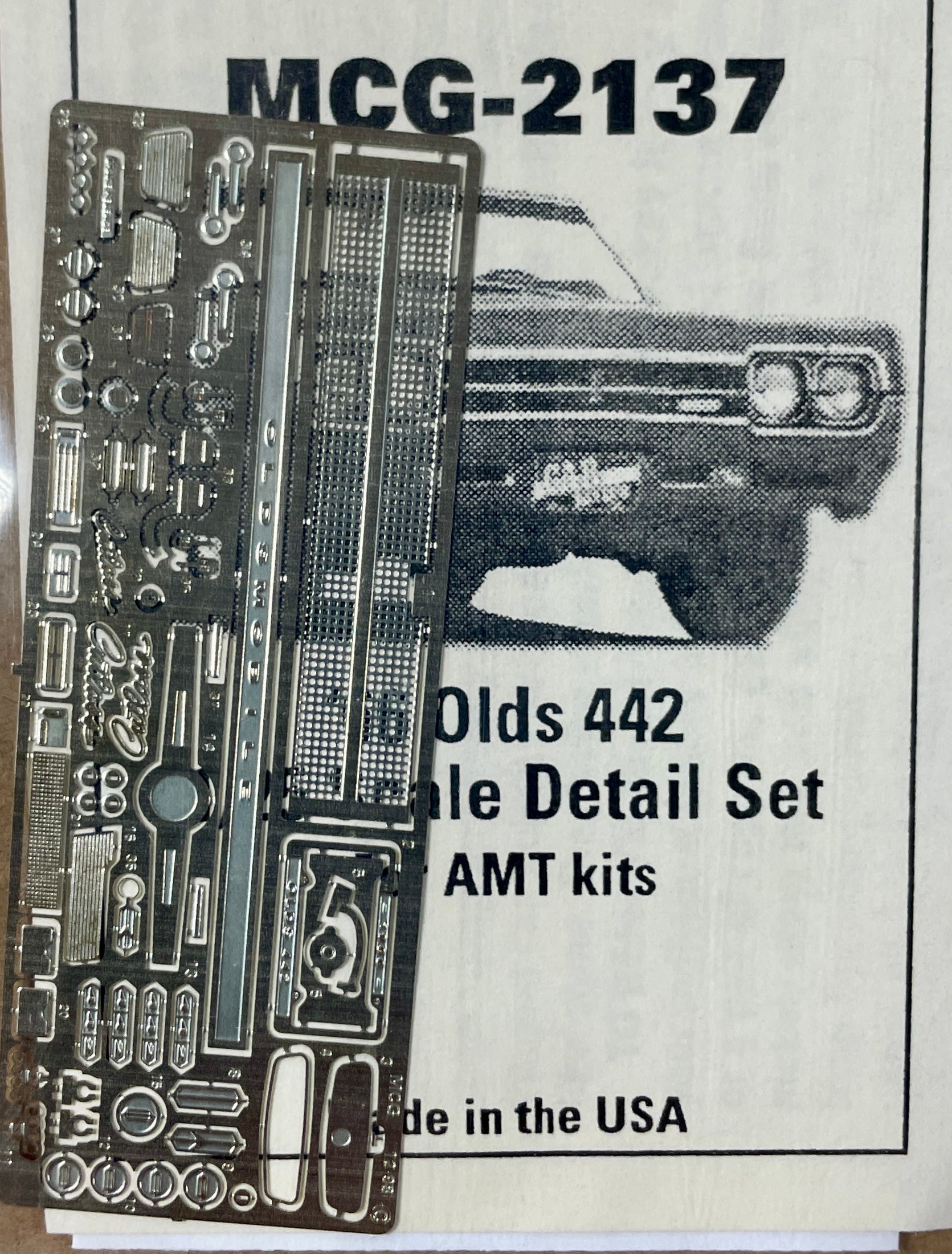 MCG 1966 Oldsmobile 442 Detail Set – Innovative Slots & Hobbies