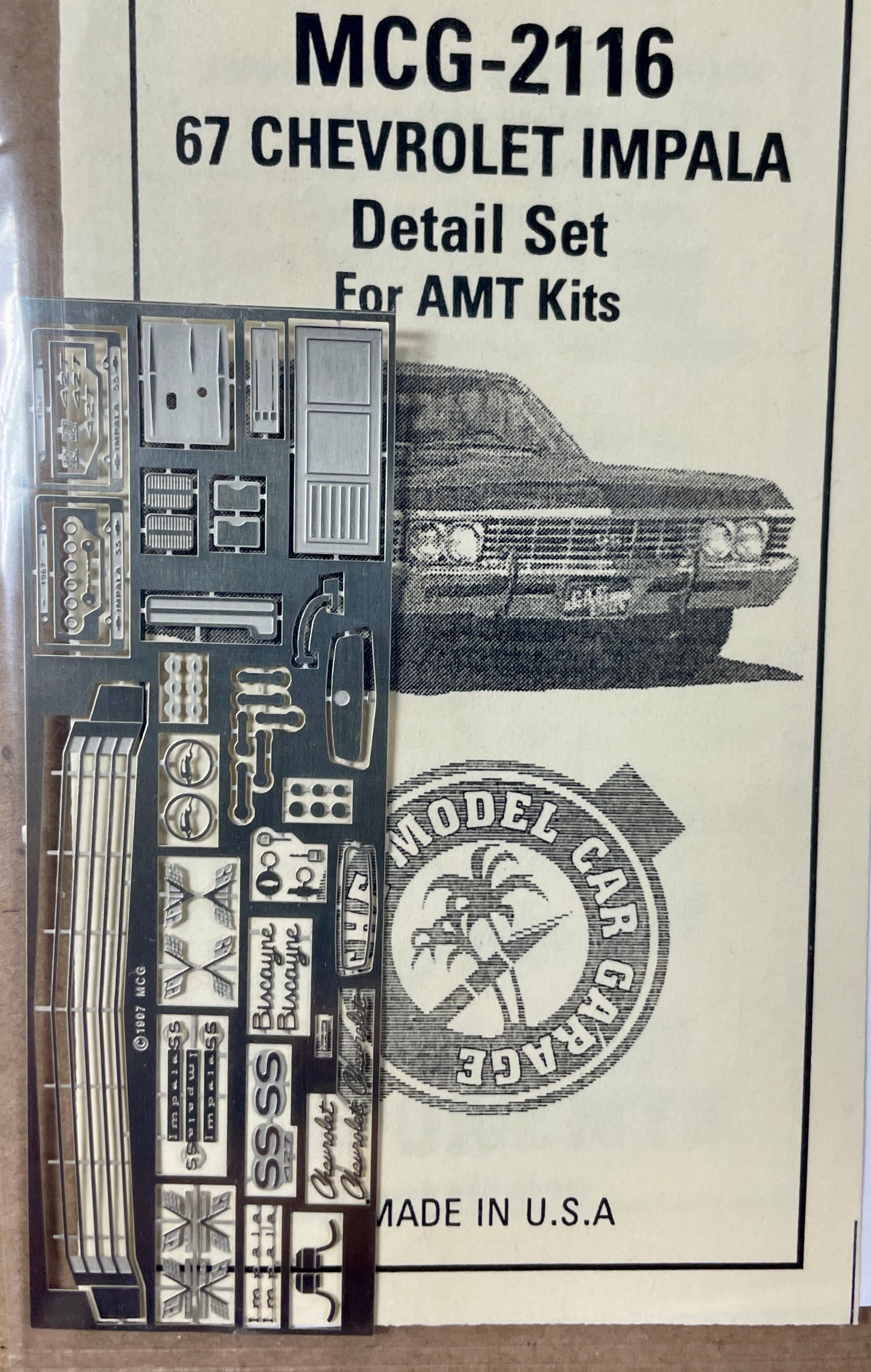 MCG 1967 Chevrolet Impala Detail Set