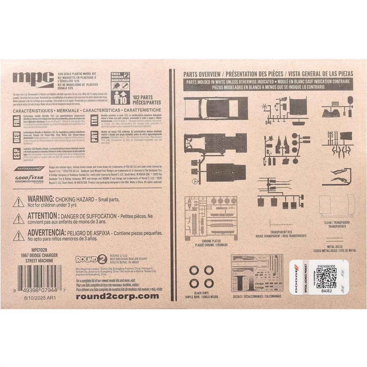 MPC 1967 Dodge Charger Street Machine