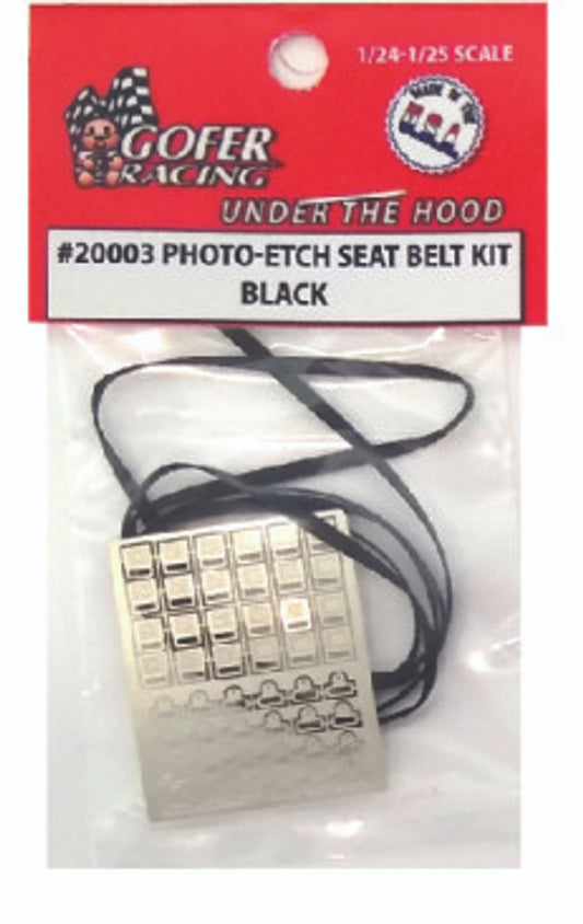 Gofer Racing Photo Etch Seat Belt Kit (Choose Color)