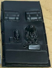 Interior Card 6-Piece Pack - Black (Unpainted)