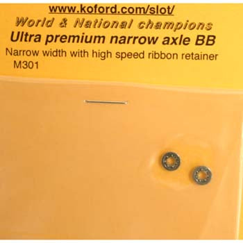 KOFORD 3/32 AXLE BALL BEARINGS ULTRA PREMIUM NARROW KOF301 M301