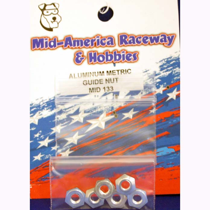 MID-AMERICA METRIC ALUMINUM GUIDE NUTS MAR133