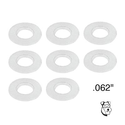 MID-AMERICA GUIDE SPACERS .062 TEFLON (1 PACKS OF 8) MAR151