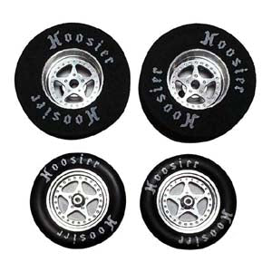 MAR1767 | Mid-America Super Star Wheel/Tire Set 1 3/16 X .400 - Silver