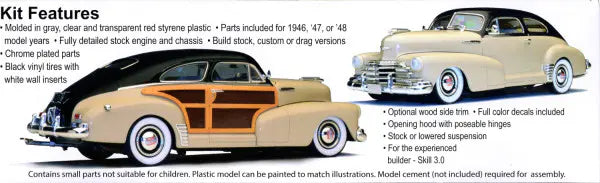 Moebius 1947 Fleetmaster Aerosedan