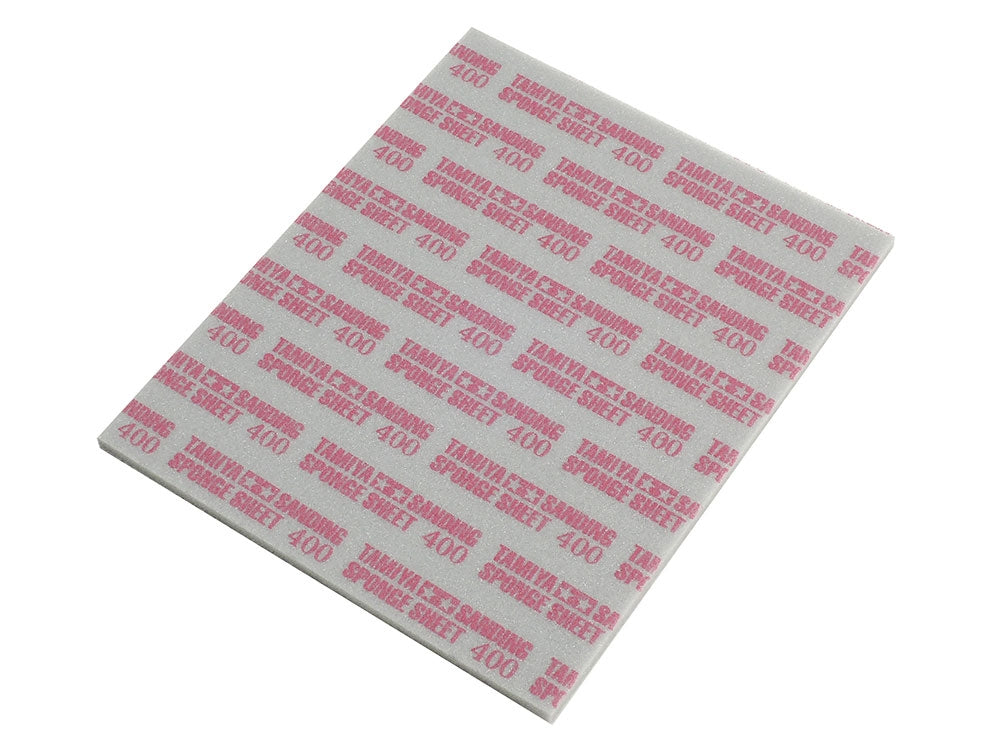 Tamiya Sanding Sponge Sheet - 400 Grit #87147