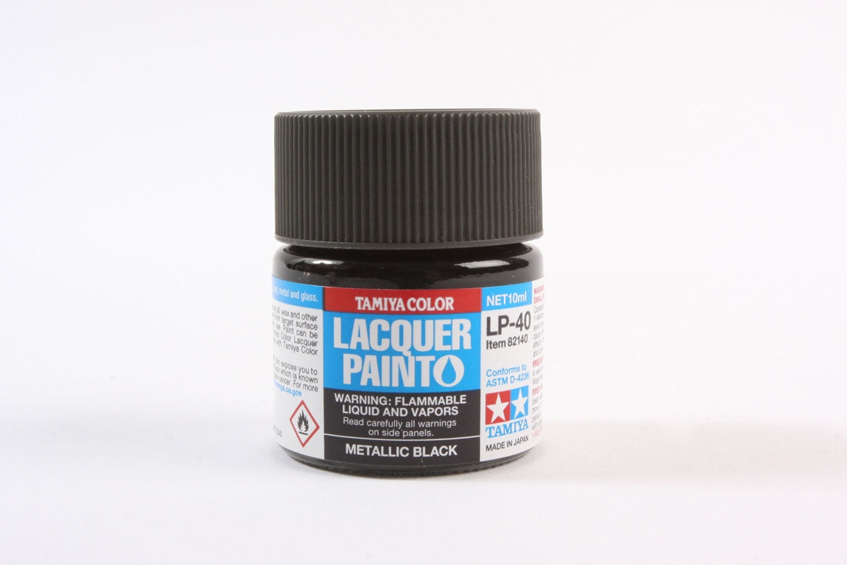 Tamiya LP-40 Metallic Black