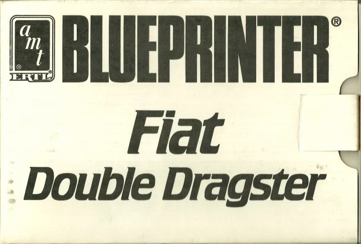 AMT Blueprinter Fiat Double Dragster