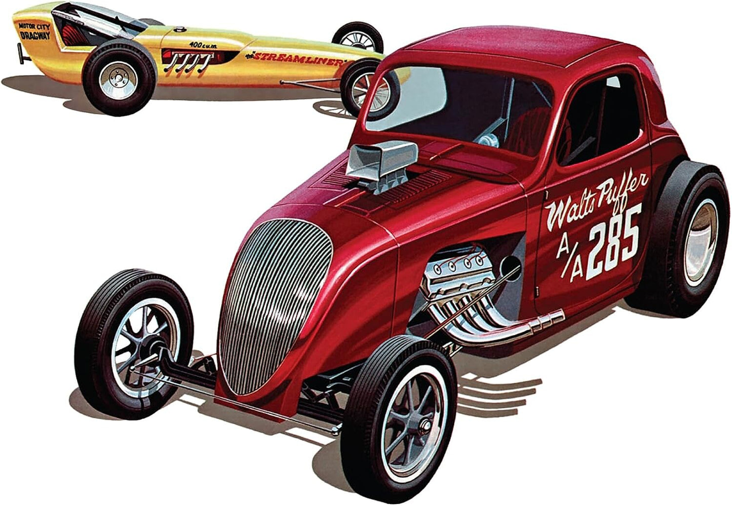 AMT Blueprinter Fiat Double Dragster