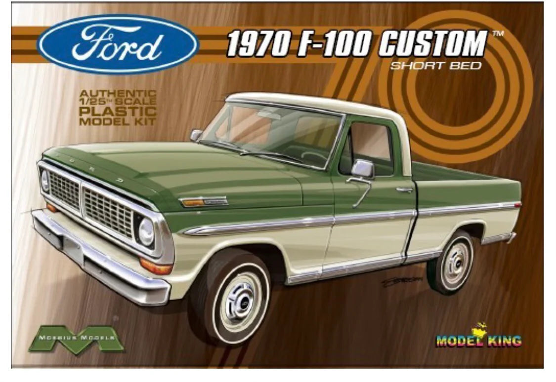 Moebius 1970 Ford F-100 Custom Short Bed