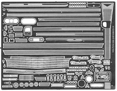 MCG 1963 Chevy Nova Detail Set