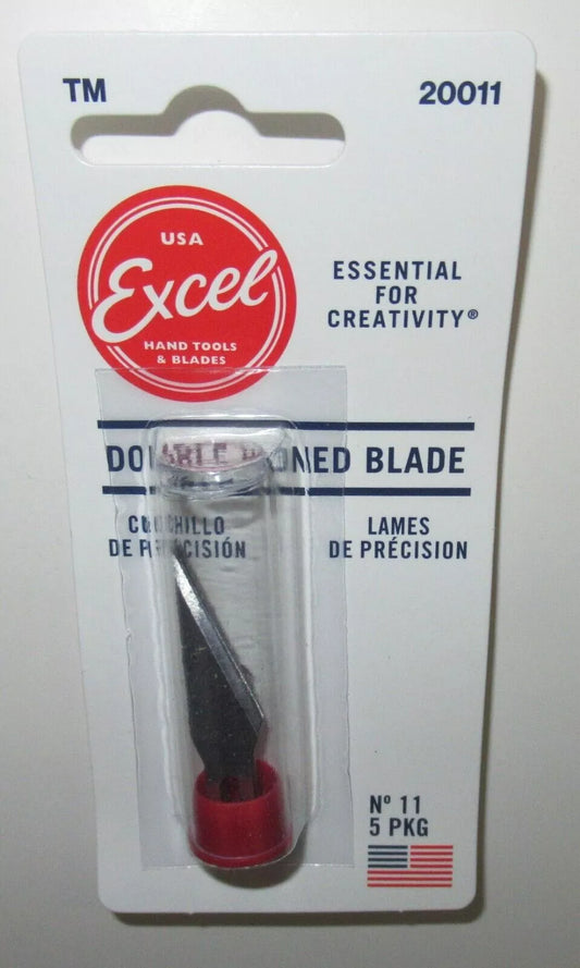 Excel #11 Double Honed Blade (5pcs) #20011 EXL/20011