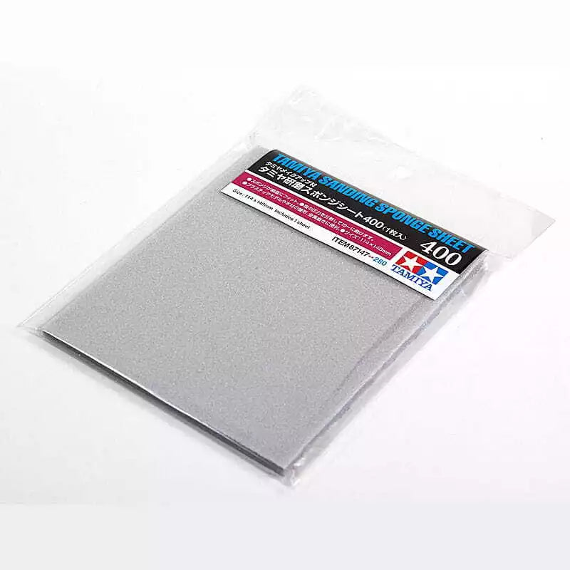Tamiya Sanding Sponge Sheet - 400 Grit #87147