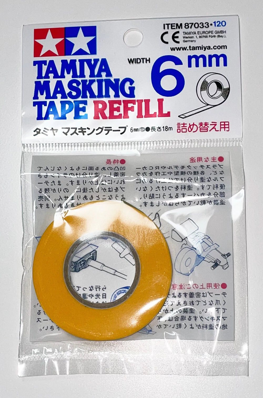 Tamiya Masking Tape Refill - 6mm