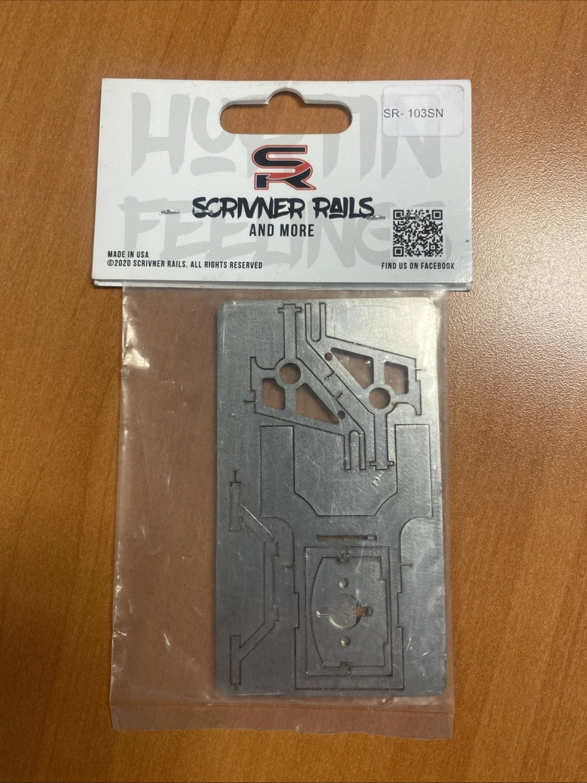 Scrivener Slot Car Chassis Kit No Bar Stainless Steel