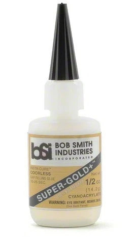 Bob Smith Industries Super-Gold+ Gap Filling CA Glue 1/2 oz.
