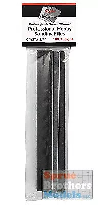 APA0311 Alpha Abrasives 3/4" Professional Sanding Files - Coarse (100/180 grit)