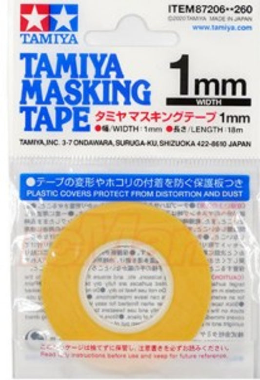 TAMIYA 87206 1MM MASKING TAPE 1MM X 18M